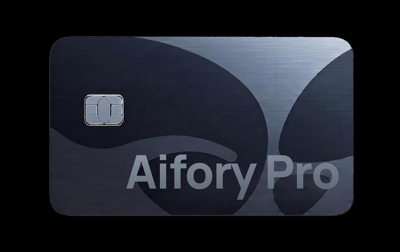 Зарубежная виртуальная карта Aifory Pro