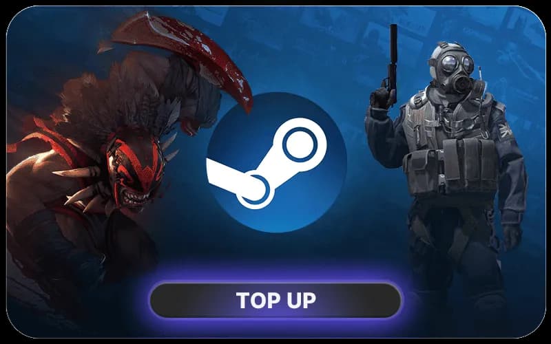 Steam Wallet Top Up