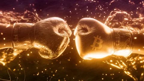 Корреляция биткоина и золота достигла максимума за шесть лет