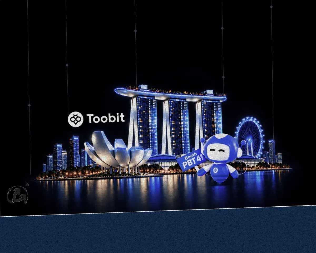 Toobit выступит платиновым спонсором TOKEN2049 в Сингапуре