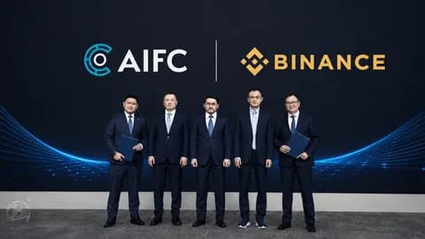 Binance подписала три меморандума с властями Казахстана