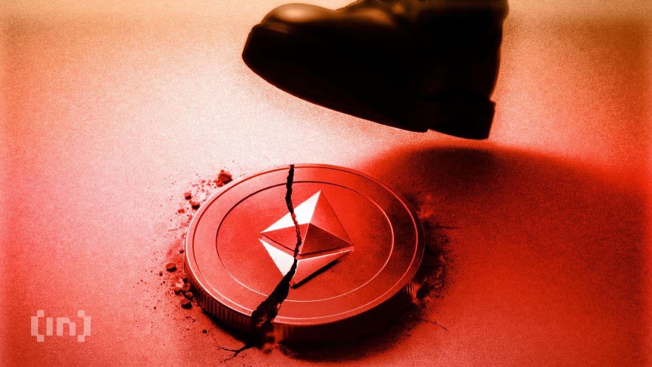 ETH рухнул на 7% — лонги на $106 млн ликвидированы за час