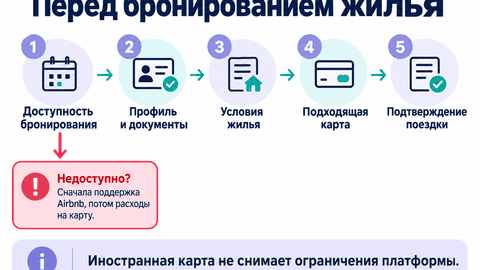 Порядок подготовки бронирования