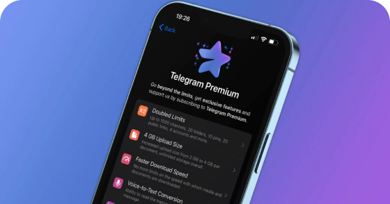 Оплата Telegram Premium в России